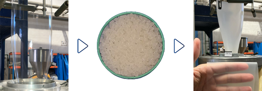 MPB – Film – granulo – film – Coesive® F30 (t) Tie Layer and Compatibilizer in one single product MPB - Film - granulo - film - Coesive® F30 (t) Tie Layer and Compatibilizer in one single product